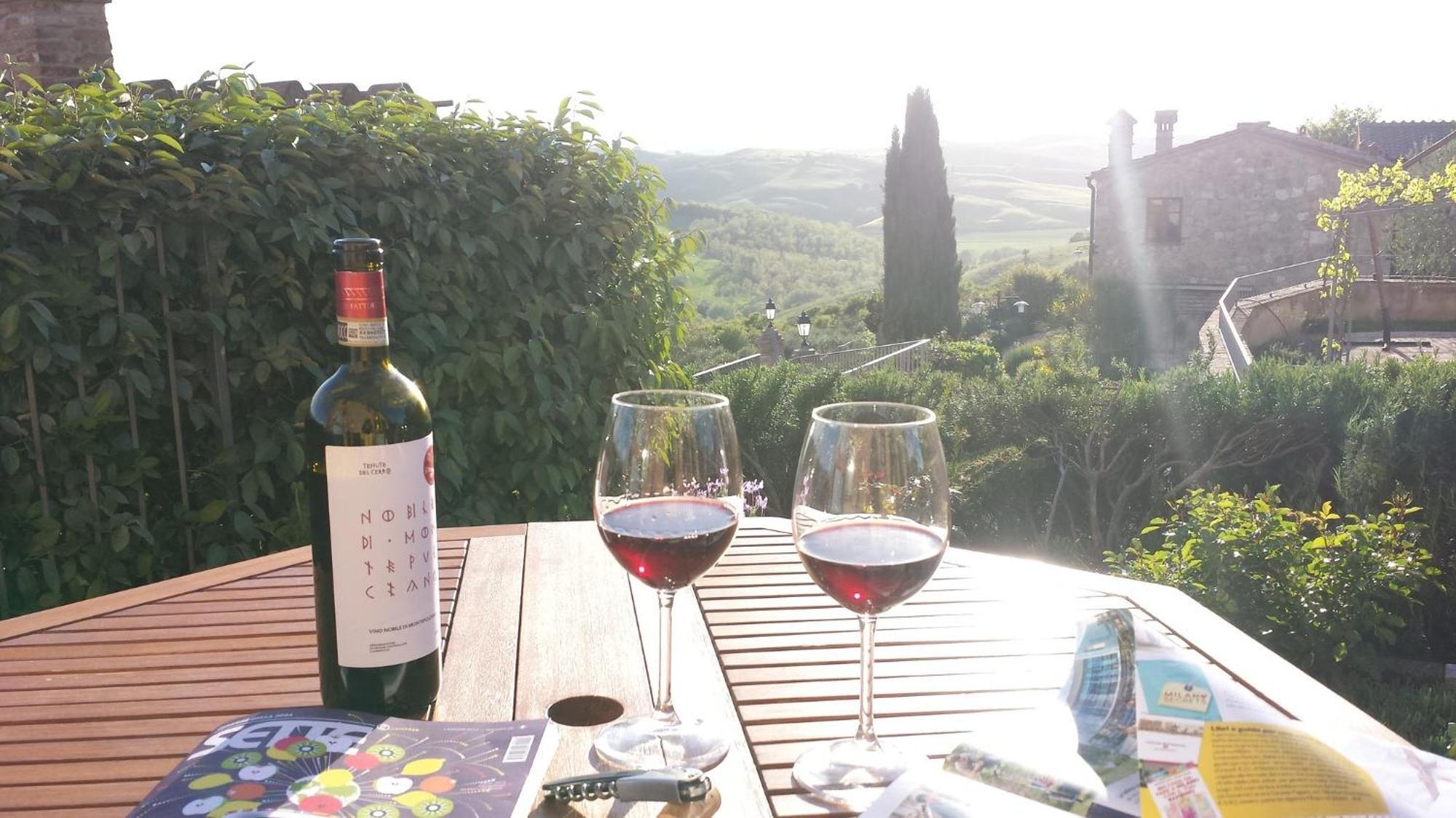 Villa House With Private Garden In The Crete Senesi Asciano Exterior foto